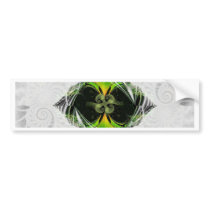Green Nirvana bumper stickers by Kiyoshi Green Nirvana bumper stickers