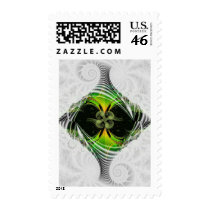 Green Nirvana postage by Kiyoshi Green Nirvana postage