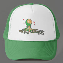 Green Octopus Hat
