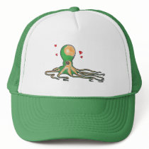 Green Octopus Hat