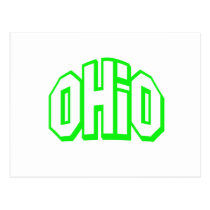 Green Ohio Postcard