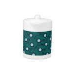 Green olive polka dot pattern