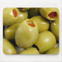 Green olives Mousepad