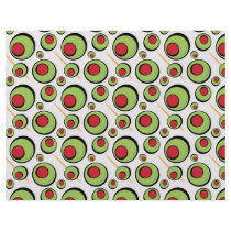 green olives pattern custom flyer