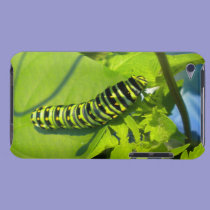 Green on Green Caterpillar iPod Touch casemate cases