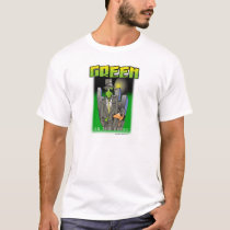Green on the scene t-shirts