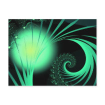 Green Orb postcards