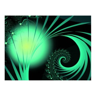 Green Orb print