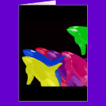 Green Orca Whale Is Heads Above The Crowd cards