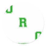 Green ORG stickers