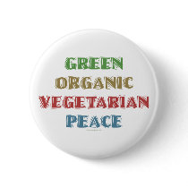 Green Org Veg Peac buttons