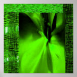 GREEN ORGANIC OGGUN BY LIZ LOZ posters