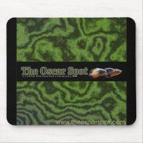 Green Oscar Stream mousepads by oscar_azac Green Oscar Stream mousepads