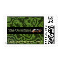 Green Oscar Stream postage by oscar_azac Green Oscar Stream postage