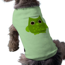 Green Owl Pet Clothes