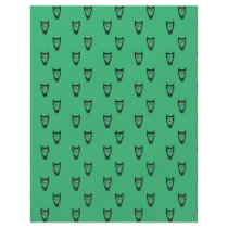 Green owl pattern flyers