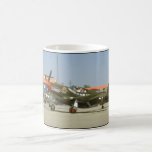 Green P51 Mustang, Left Side_WWII Planes Coffee Mug