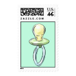 Green pacifier stamp