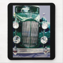 Green Packard '38 mousepads