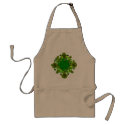 Green Pagan aprons