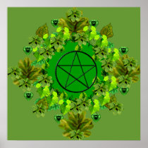 Green Pagan Print
