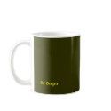 Green painting Mug