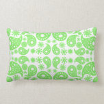 Green Paisley. Pillow