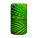 Green Palm Leaf Sam Sung Galaxy Case Samsung Galaxy S Cases