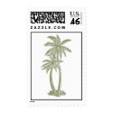 Green Palm Tree postage