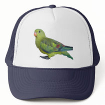 Green Parrot hats
