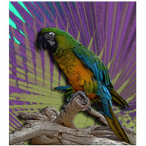 Green Parrot Photo Sculpture photo sculptures