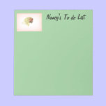 Green Parrot To do List notepads