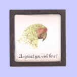 Green Parrot Trinket premium gift boxes