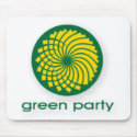 GREEN PARTY mousepads by candidates2008show GREEN PARTY mousepads