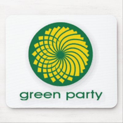 GREEN PARTY MOUSE PAD by candidates2008show