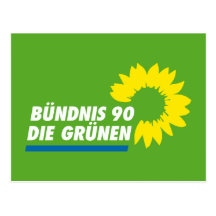 Green Party of Germany Post Card
