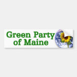 Green Party of Maine bumper sticker
