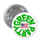 Green Party USA Buttons