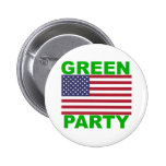 Green Party USA Pinback Button