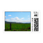 Green Pastures Postage Stamp