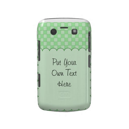 Green Patchwork Pattern Blackberry Bold Covers