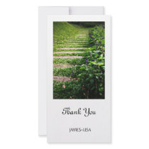 Green Path photo cards by fotoplus Green Path photo cards