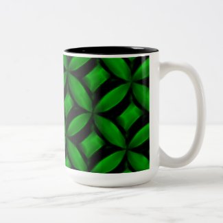Green Pattern Mug