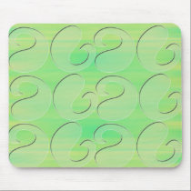 green patterned mousepad mousepads