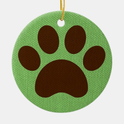 How To Make A Cat Paw Print Ornament