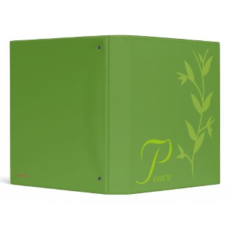 Green Peace Avery Binder binder