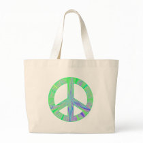 green peace tote bag