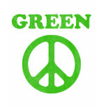 Green Peace Green Tshirt