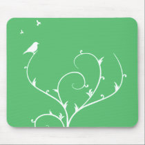 Green Peace Mouse Pad mousepads