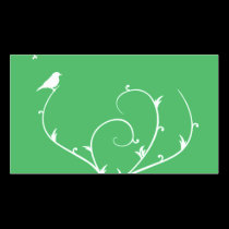 Green Peace Profile Card business cards
